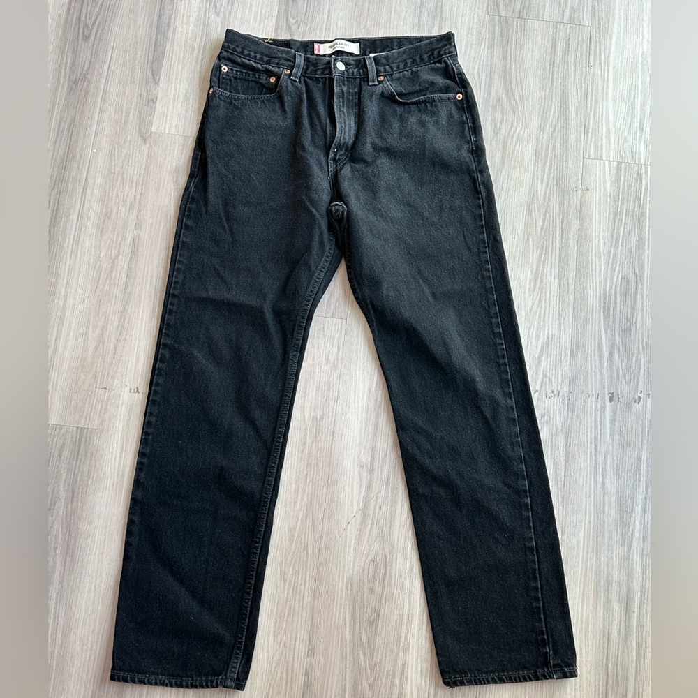 black levi 505 jeans